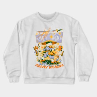 Samurai Cat Crewneck Sweatshirt